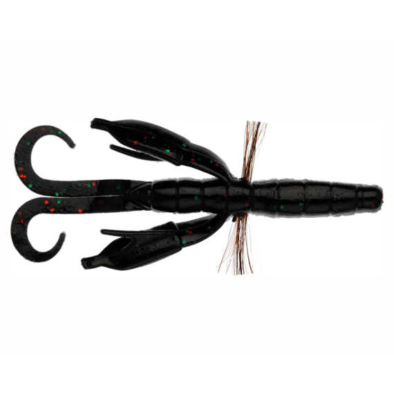 Baitbreath BYS Craw Portly 10cm - Black/Green Red ryhmässä Vieheet / Jigit ja keinosyötit / Ravut ja Creaturebaits-syötit / Rapujigit @ Sportfiskeprylar.se (TRA-BB119)