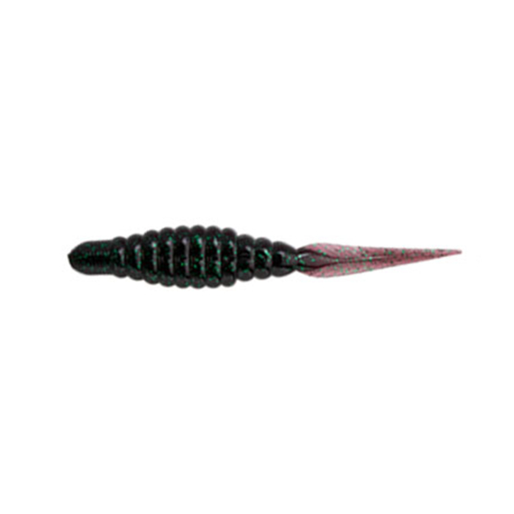 Baitbreath U30 Flat Pin Tail 11,4cm - Junebug/Green ryhmässä Vieheet / Jigit ja keinosyötit / Ravut ja Creaturebaits-syötit / Madot @ Sportfiskeprylar.se (TRA-BB168)