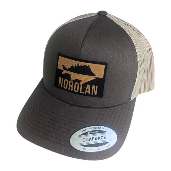 Norolan Trucker Cap - Brown ryhmässä @ Sportfiskeprylar.se (TRC-01)