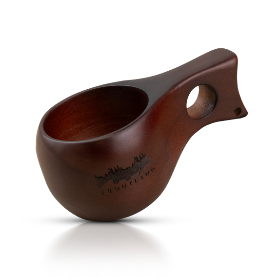 Troutland Wooden Cup 150ml ryhmässä Superdeals @ Sportfiskeprylar.se (TRCUP)