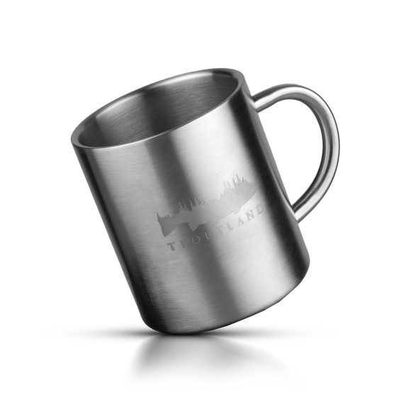 Troutland Double Wall Cup 350ml ryhmässä Superdeals @ Sportfiskeprylar.se (TRTMUGG)