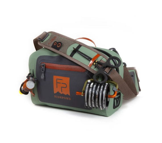 Fishpond Thunderhead Small Submersible Lumbar - Eco Yucca ryhmässä Säilytys / Kalastuslaukut / Vyölaukut @ Sportfiskeprylar.se (TSSL-EY)