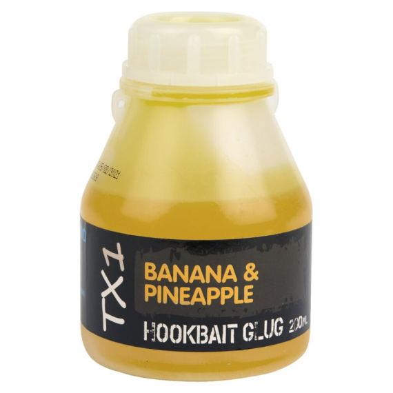 Shimano TX1 Banana & Pineapple Dip 200ml ryhmässä Vieheet / Boiliet, Hook-syötit & Mäski / Nestet & lisukkeet @ Sportfiskeprylar.se (TX1BPHB250)