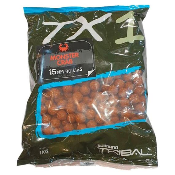 Shimano TX1 Monster Crab Boilies 5kg ryhmässä Vieheet / Boiliet, Hook-syötit & Mäski / Boiliet @ Sportfiskeprylar.se (TX1MCB155000r)