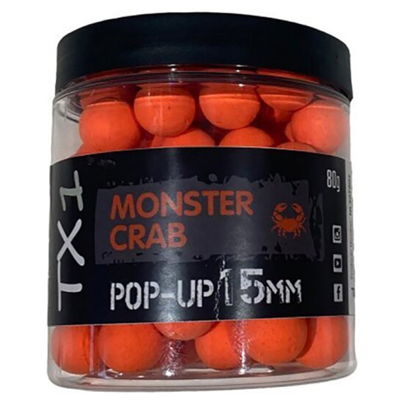 Shimano TX1 Monster Crab Pop-up ryhmässä Uistimet / vieheet / Boiliet, Hook-syötit & Mäski / Pop upit @ Sportfiskeprylar.se (TX1MCPU1250r)