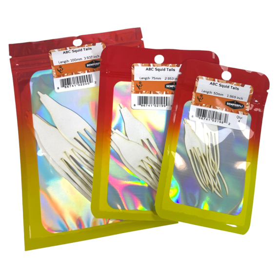 Semperfli ABC Squid Tails ryhmässä Koukut & Tarvikkeet / Perhonsidonta / Perhonsidontamateriaalit / Pyrstöt @ Sportfiskeprylar.se (USQD050NATr)