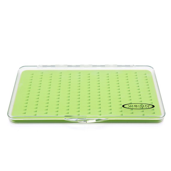 Vision Slim Nymphmanic L Silicon ryhmässä Säilytys / Rasiat ja laatikot / Perhorasiat @ Sportfiskeprylar.se (V117)