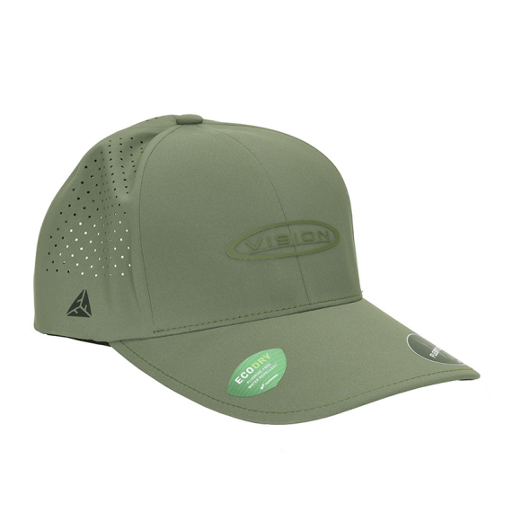 Vision Tactical Snapback Olive Cap ryhmässä Vaatteet ja kengät / Lippalakit ja päähineet / Lippikset @ Sportfiskeprylar.se (V2833)