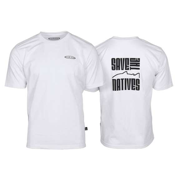 Vision Save T-Shirt White ryhmässä Vaatteet ja kengät / Vaatetus / T-paidat @ Sportfiskeprylar.se (V3046-Sr)