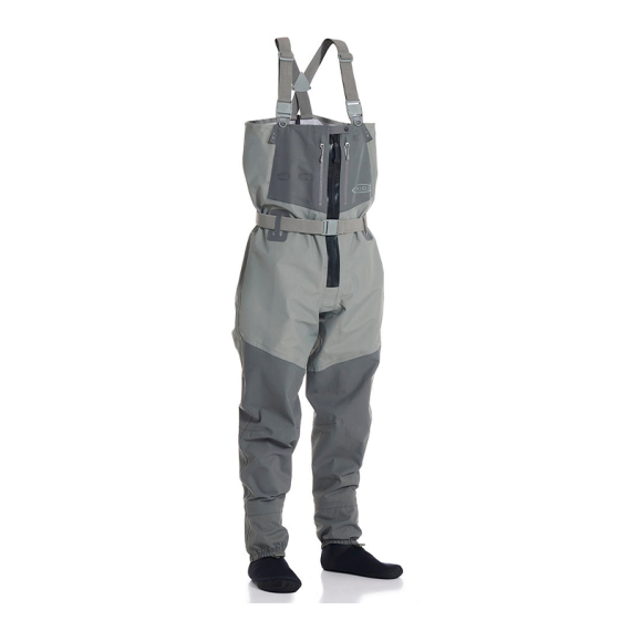 Vision Koski Grey ZIP Waders ryhmässä Vaatteet ja kengät / Kahluuvarusteet / Kahluuhousut @ Sportfiskeprylar.se (V4720-Sr)