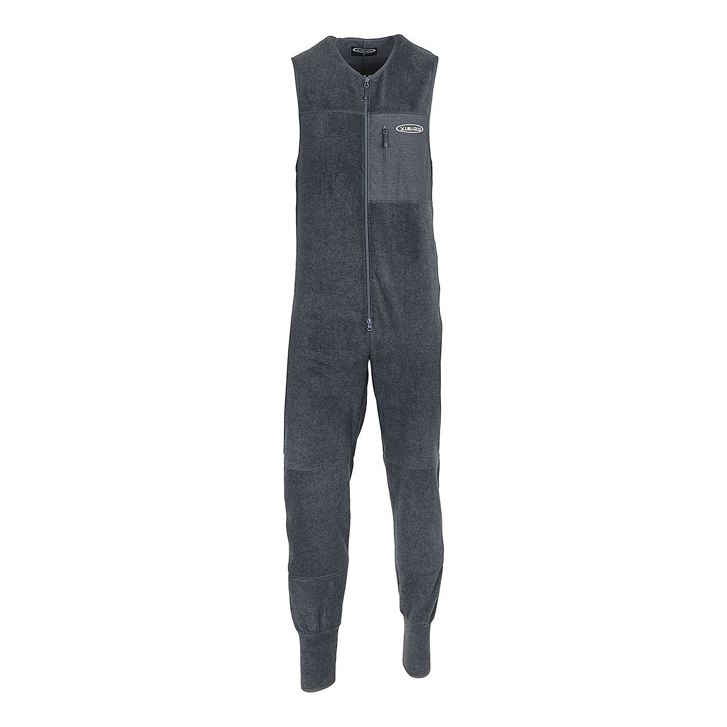 Vision Nalle Fleece Overall Grey ryhmässä Vaatteet ja kengät / Vaatetus / Alusosat & alusvaatteet / Pohjakerros-setit @ Sportfiskeprylar.se (V5023-Sr)