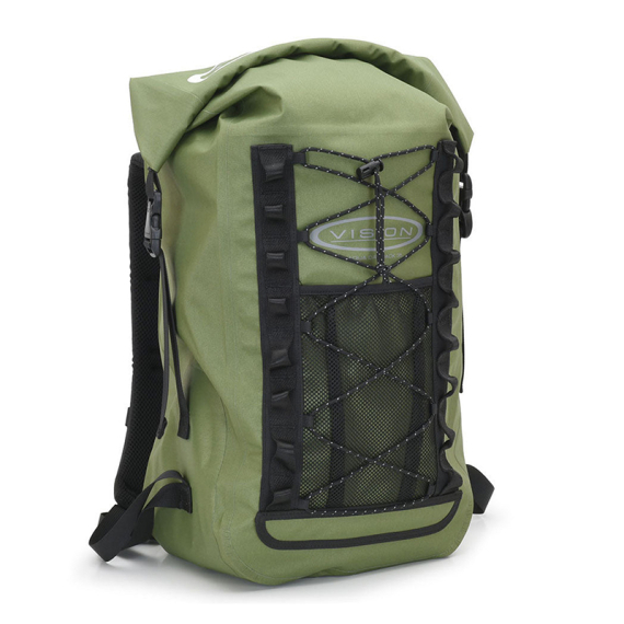 Vision Aqua Day Pack 35l - Olive ryhmässä Säilytys / Reput / Kalastusreput @ Sportfiskeprylar.se (V5308O)