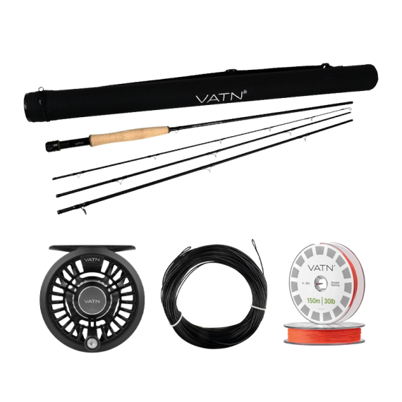 VATN M1 Classic Sink+ Flugset - 9\' #5 ryhmässä Kalastussetit / Perhokalastussetit / Yhden käden perhokalastussarjat @ Sportfiskeprylar.se (VATNST952026SINK6)