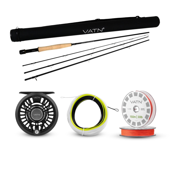 VATN M1 Streamer Flugset - 9\' #5 ryhmässä Kalastussetit / Perhokalastussetit / Yhden käden perhokalastussarjat @ Sportfiskeprylar.se (VATNST952026STREAMER)