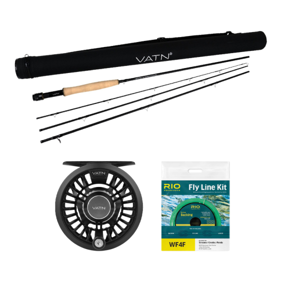 VATN M1 / Rio Mainstream Flugset - 9\' #6 ryhmässä Kalastussetit / Perhokalastussetit / Yhden käden perhokalastussarjat @ Sportfiskeprylar.se (VATNST962026RIOMAIN)