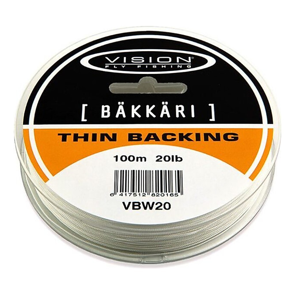 Vision Bäkkäri 250m WHITE 30lb ryhmässä Siimat / Perhokalastussiimat / Pohjasiimat @ Sportfiskeprylar.se (VB25030W)
