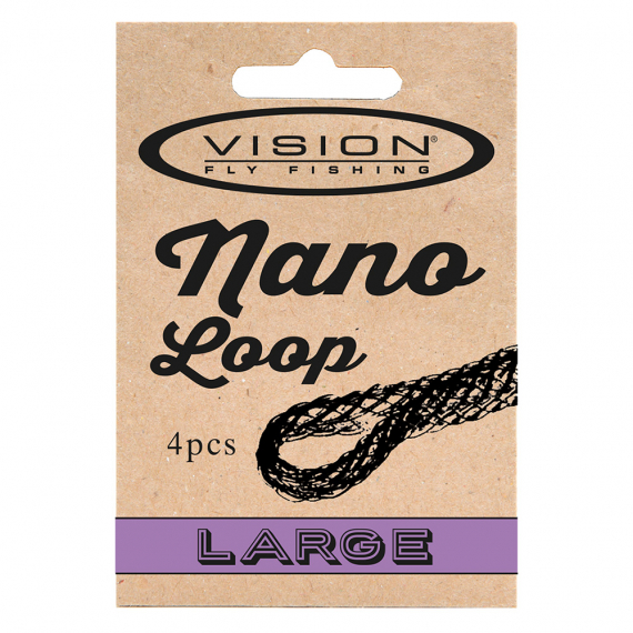 Vision Nano Loops Large ryhmässä Koukut & Tarvikkeet / perukkeet & perukemateriaalit / Perukemateriaalit / Perukemateriaali perhokalastus @ Sportfiskeprylar.se (VBL-L)