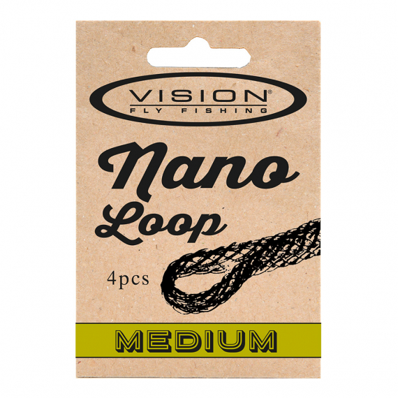 Vision Nano Loops Medium ryhmässä Koukut & Tarvikkeet / perukkeet & perukemateriaalit / Perukemateriaalit / Perukemateriaali perhokalastus @ Sportfiskeprylar.se (VBL-M)