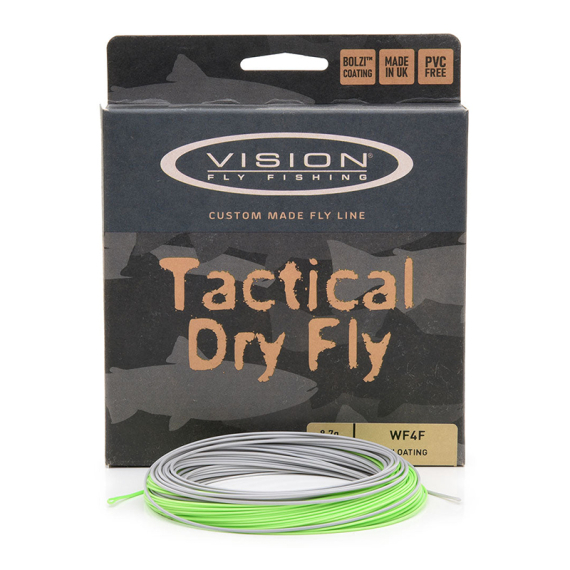 Vision Tactical Dry Fly ryhmässä Siimat / Perhokalastussiimat / Yhdenkäden siimat @ Sportfiskeprylar.se (VDF3Fr)