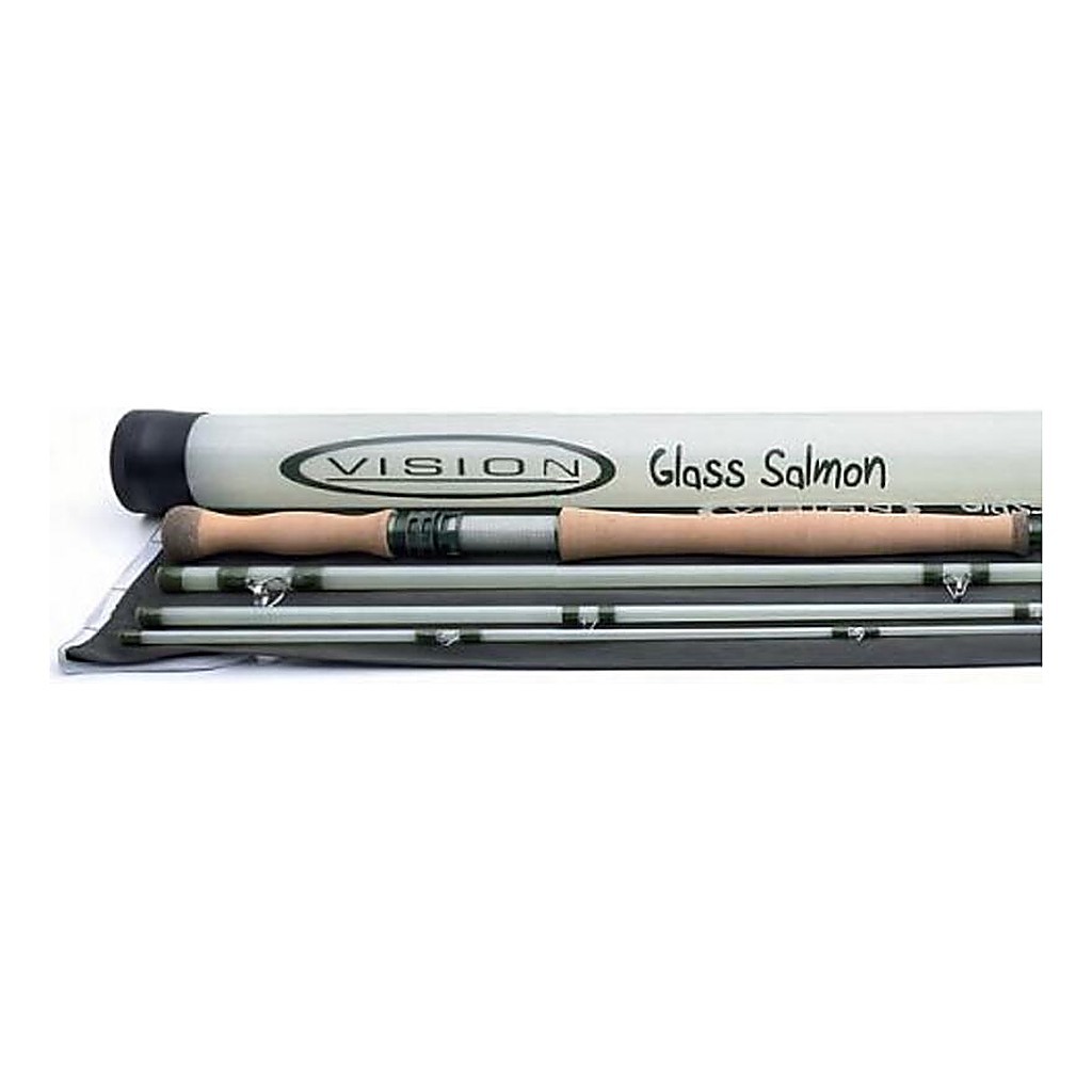 Vision Glass Salmon ryhmässä Vavat / Perhovavat / Kahdenkäden perhovavat @ Sportfiskeprylar.se (VGS4128)