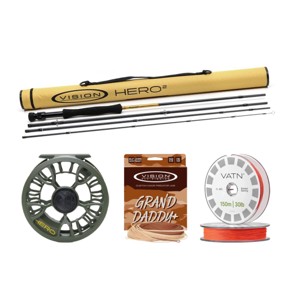 Vision Predator HERO² Gäddflugset - 9\' #10 ryhmässä Kalastussetit / Perhokalastussetit / Yhden käden perhokalastussarjat @ Sportfiskeprylar.se (VHII49102026PIKE)