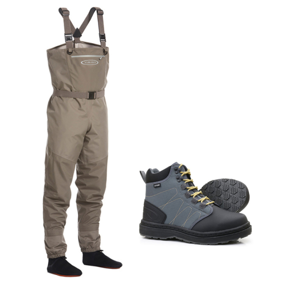 Vision Atom Vadarpaket Gummi 2.0 ryhmässä Vaatteet ja kengät / Kahluuvarusteet / Kahluuvarussarjat @ Sportfiskeprylar.se (VISATOMGUMMI2025)