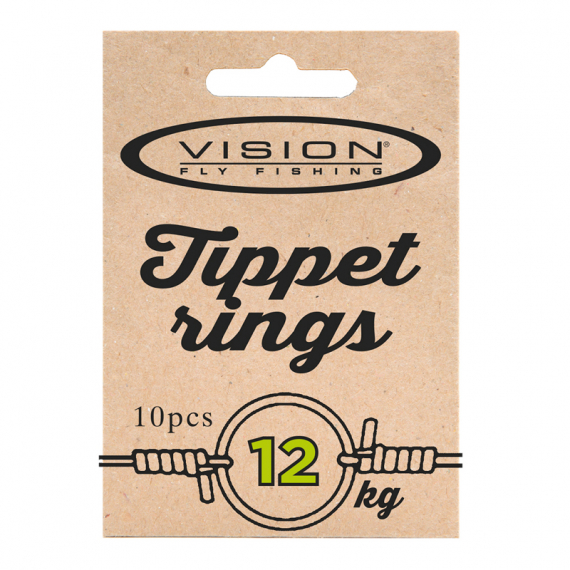 Vision Tippet Rings, Small 12kg test ryhmässä Koukut & Tarvikkeet / perukkeet & perukemateriaalit / Perukemateriaalit / Perukemateriaali perhokalastus @ Sportfiskeprylar.se (VTR)