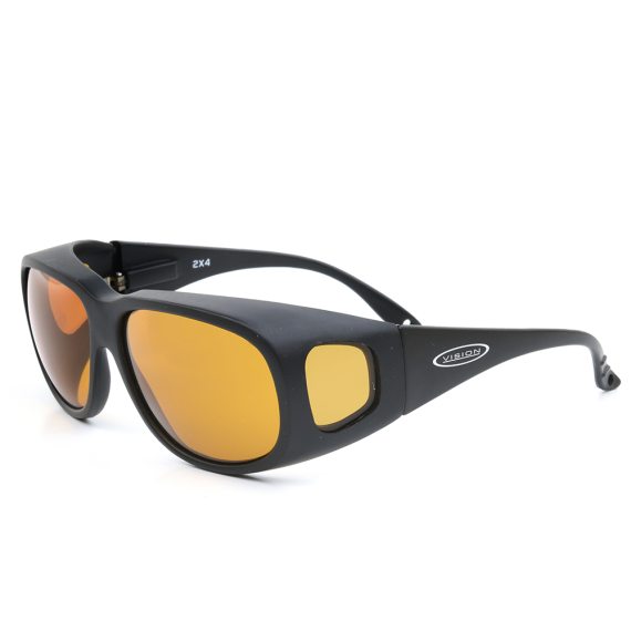 Vision 2X4 sunglasses yellow ryhmässä Vaatteet ja kengät / Silmälasit / Polaroidut aurinkolasit @ Sportfiskeprylar.se (VWF46)