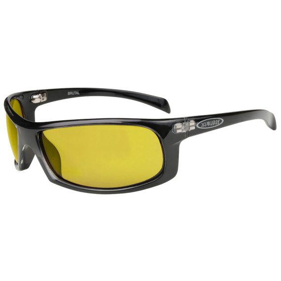 Vision Brutal Sunglasses Yellow ryhmässä Vaatteet ja kengät / Silmälasit / Polaroidut aurinkolasit @ Sportfiskeprylar.se (VWF51)
