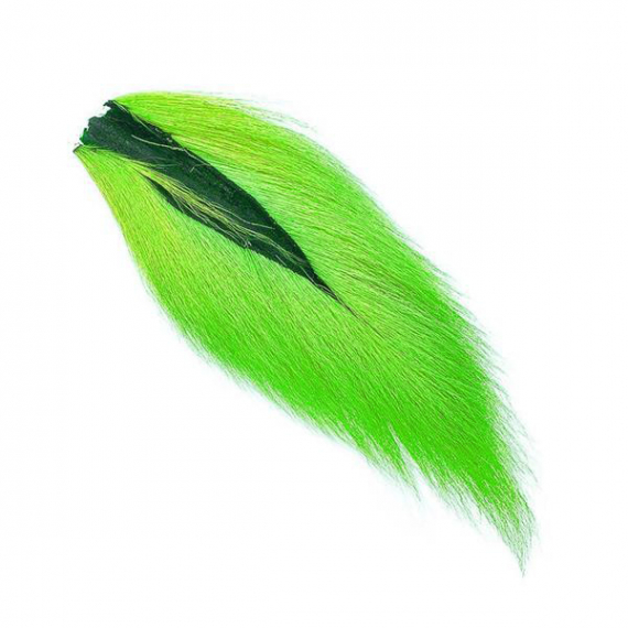 Bucktail - Fluo Chartreuse ryhmässä Koukut & Tarvikkeet / Perhonsidonta / Perhonsidontamateriaalit / Karvat / Peuran hännät @ Sportfiskeprylar.se (W-BTL509)