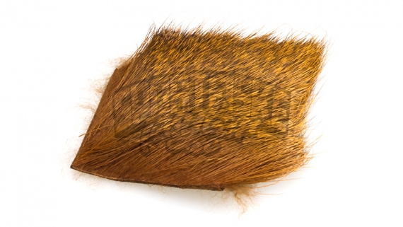 Deer Body Hair - Golden Brown ryhmässä Koukut & Tarvikkeet / Perhonsidonta / Perhonsidonta materiaali / Karvat / Peurankarvat @ Sportfiskeprylar.se (W-DBH050)