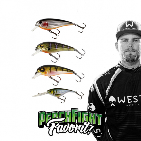 Team Westin Dannes PerchFight Favoriter Hårdbete ryhmässä Vieheet / Viehesarjat / Viehesarjat ahven @ Sportfiskeprylar.se (W-DPFF2)