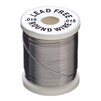 Round Leadfree Wire - 0,4mm / 0.015 inch ryhmässä Koukut & Tarvikkeet / Perhonsidonta / Perhonsidonta materiaali / Silmät @ Sportfiskeprylar.se (W-LF015)