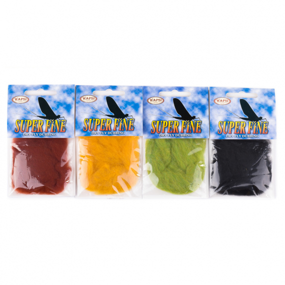 Super Fine Dubbing ryhmässä Koukut & Tarvikkeet / Perhonsidonta / Perhonsidontamateriaalit / Dubbingit @ Sportfiskeprylar.se (W-SFD001r)