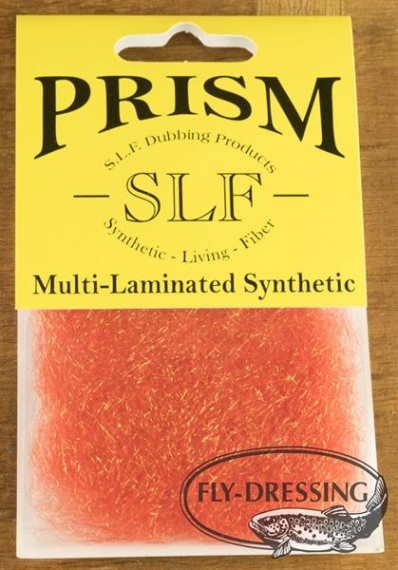 SLF-Prism Dubbing - Fluoro Orange ryhmässä Koukut & Tarvikkeet / Perhonsidonta / Perhonsidonta materiaali / Dubbingit @ Sportfiskeprylar.se (W-SLFP503)