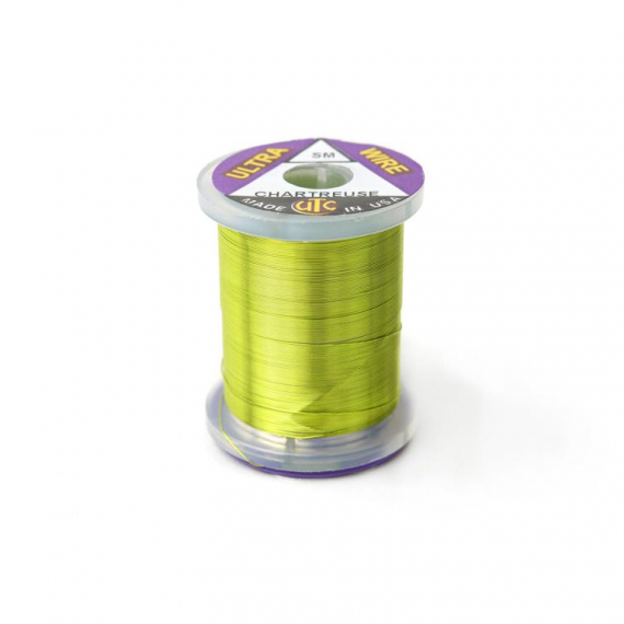 Ultra Wire SM - Chartreuse metallic ryhmässä Koukut & Tarvikkeet / Perhonsidonta / Perhonsidontamateriaalit / Solmulanka @ Sportfiskeprylar.se (W-TSW1173)