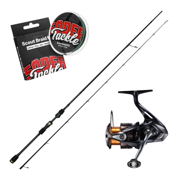Westin W3 Finesse T&C & Nexave FJ Combo 7\'6\'\' 5-15g ryhmässä Kalastussetit / Virvelisetit / Ahvenen Avokelasetti @ Sportfiskeprylar.se (W360-0762-MLNEXSET)