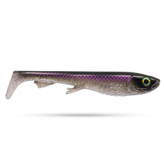 Wolfcreek Shad 20cm, 75g - Glitter Whitefish (UV) ryhmässä Uistimet / vieheet / Softbaits / Kumikalat / Hauki softbaits @ Sportfiskeprylar.se (WCL-SHAD20-C005)