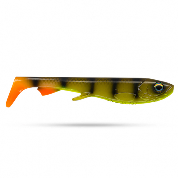 Wolfcreek Shad 20cm, 75g - Pickleback Perch (Glow) ryhmässä Vieheet / Jigit ja keinosyötit / Haukijigit @ Sportfiskeprylar.se (WCL-SHAD20-C029)