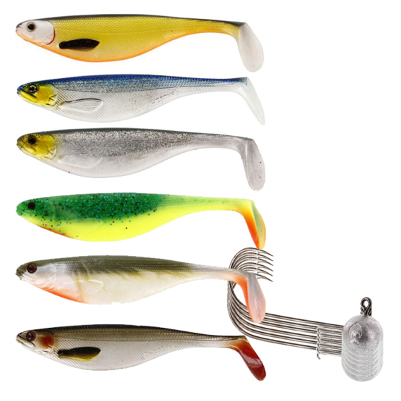 Westin Shadteez 9cm Perch Set ryhmässä Vieheet / Viehesarjat / Viehesarjat ahven @ Sportfiskeprylar.se (WESTINPDB1)