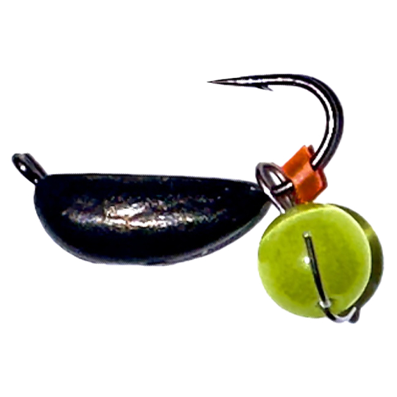 Ice Attack Wolfram Mormyska Banana ryhmässä Vieheet / Pilkkiminen jigi - vieheet / Mormyskas @ Sportfiskeprylar.se (WF-BNB30-BBr)