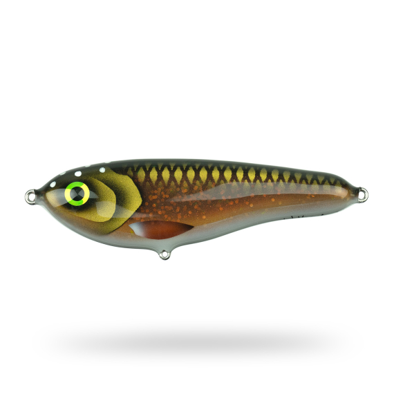 Wolfcreek The Wolf 17cm, 105g - Motoroil Braxen ryhmässä Vieheet / Käsintehty vieheet / Käsintehty Jerkbaits @ Sportfiskeprylar.se (WOLFCR172)