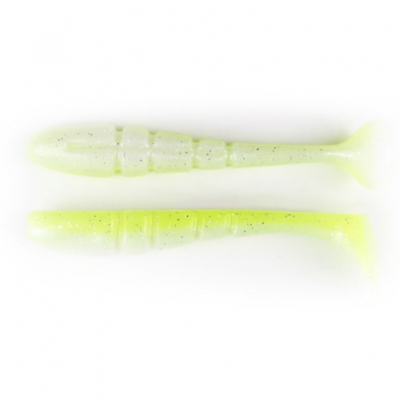 X Zone Pro Series Mini Swammer, 8,9cm (8pcs) - Chartreuse Pearl ryhmässä Vieheet / Jigit ja keinosyötit / Ahven- ja kuhajigit @ Sportfiskeprylar.se (XZ20835)
