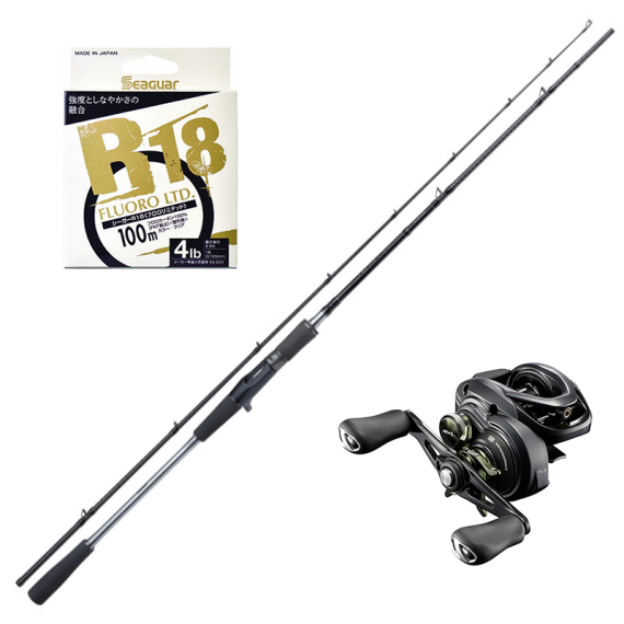Shimano Yasei Bladed Jig 225cm 7-25g Curado Casting Combo ryhmässä Kalastussetit / Heittokalastussetit / Heittokalastussetit Ahven @ Sportfiskeprylar.se (YAEICURADOCOMBO)