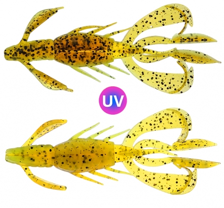 PerchFight Crayfish 4.4\'\' (5kpl) ryhmässä Uistimet / vieheet / Softbaits / Kumikalat / Rapu- ja otusjigit / Rapujigit @ Sportfiskeprylar.se (Z-PC4.4-GPCr)