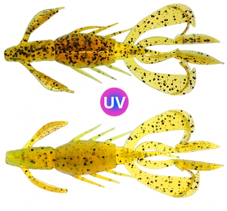 PerchFight Crayfish 4.4\'\' (5kpl) ryhmässä Vieheet / Jigit ja keinosyötit / Ravut ja Creaturebaits-syötit / Rapujigit @ Sportfiskeprylar.se (Z-PC4.4-GPCr)