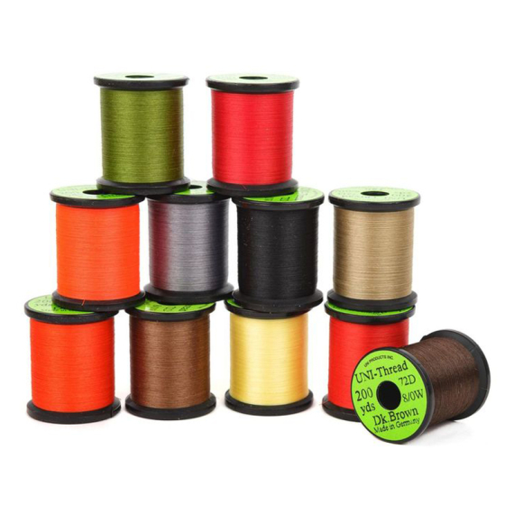 UNI 8/0 Waxed 200yds ryhmässä Koukut & Tarvikkeet / Perhonsidonta / Perhonsidontamateriaalit / Solmulanka @ Sportfiskeprylar.se (Z82WBLr)