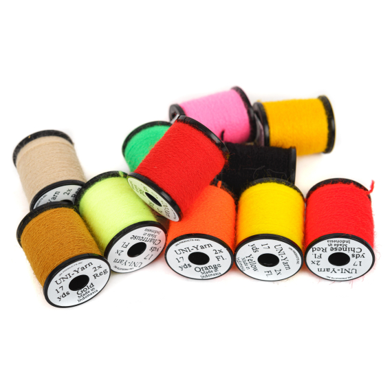 UNI-Yarn Regular ryhmässä Koukut & Tarvikkeet / Perhonsidonta / Perhonsidontamateriaalit / Chenille & Lanka @ Sportfiskeprylar.se (ZUYRBLr)