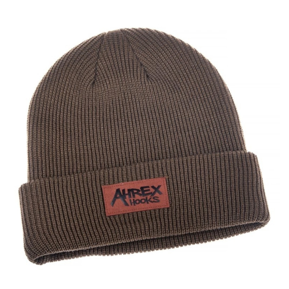 Ahrex Suede Patch Beanie Brown ryhmässä Kalastusmenetelmät @ Sportfiskeprylar.se (abe324)