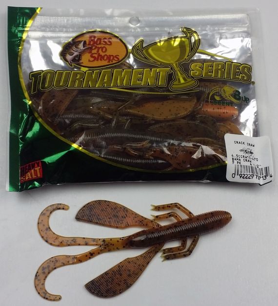 Bass Pro Crack Craw 11,5 cm ryhmässä Vieheet / Jigit ja keinosyötit / Ahven- ja kuhajigit @ Sportfiskeprylar.se (crackcrawr)